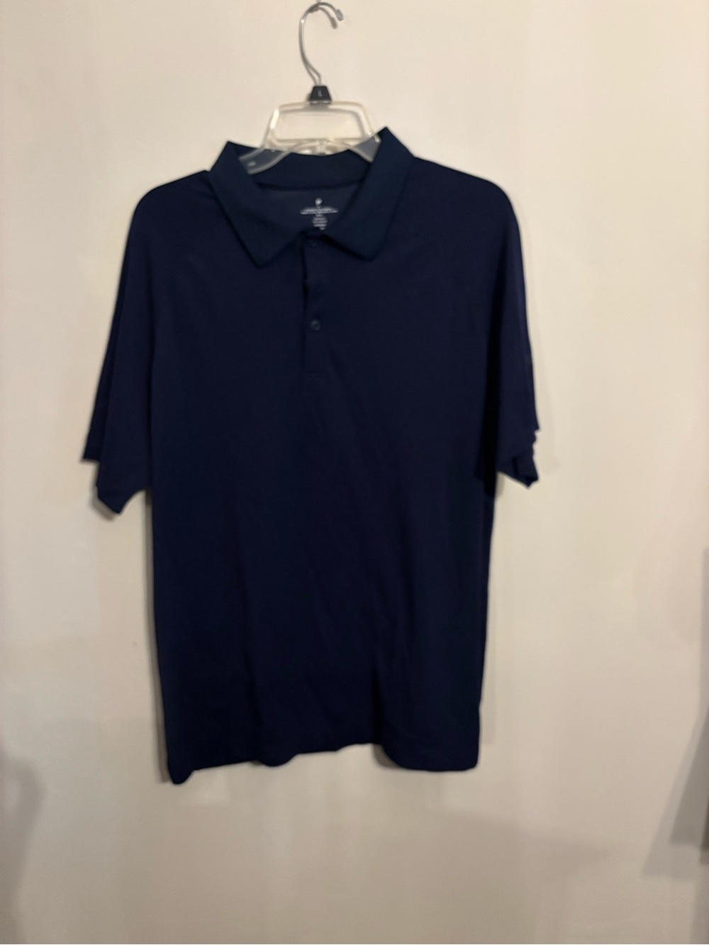 Fabletics Men's Navy Short-Sleeve Polo
